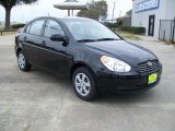2011 Ebony Black Hyundai Accent GLS 4 Door #45394907