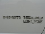 2006 Dodge Ram 1500 SLT Lone Star Edition Quad Cab Marks and Logos