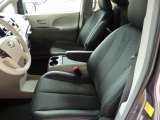 2011 Toyota Sienna SE Dark Charcoal Interior