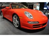 2006 Guards Red Porsche 911 Carrera S Cabriolet #45395485