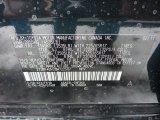 2011 RAV4 Color Code for Black Forest Metallic - Color Code: 6T3