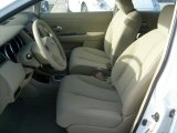2011 Nissan Versa 1.8 S Hatchback Beige Interior