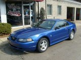 2004 Sonic Blue Metallic Ford Mustang V6 Coupe #45449807