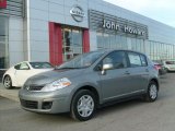 2011 Magnetic Gray Metallic Nissan Versa 1.8 S Hatchback #45395752