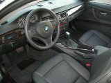 2011 BMW 3 Series 328i xDrive Coupe Black Interior