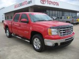 2010 Fire Red GMC Sierra 1500 SLT Crew Cab #45449813