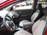 2011 Hyundai Tucson Limited AWD Taupe Interior
