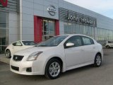 2011 Aspen White Nissan Sentra 2.0 SR #45395765