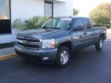 2008 Blue Granite Metallic Chevrolet Silverado 1500 LT Extended Cab #45449348