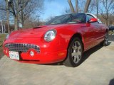 2002 Torch Red Ford Thunderbird Premium Roadster #45449351