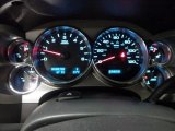 2011 GMC Sierra 1500 SLE Extended Cab Gauges