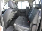 2011 GMC Sierra 3500HD Denali Crew Cab 4x4 Dually Ebony Interior