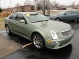 Silver Green Cadillac STS in 2005