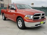 2009 Sunburst Orange Pearl Dodge Ram 1500 SLT Quad Cab #45394917