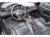 2006 BMW 3 Series 330i Coupe Black Interior