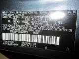 2008 Tundra Color Code for Slate Gray Metallic - Color Code: 1F9