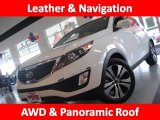 2011 Clear White Kia Sportage EX AWD #45449515