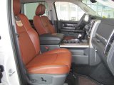 2011 Dodge Ram 1500 Laramie Longhorn Crew Cab Dark Slate Gray/Russet Brown Interior