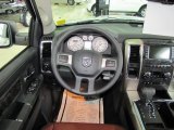 2011 Dodge Ram 1500 Laramie Longhorn Crew Cab Steering Wheel