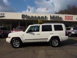 2008 Stone White Jeep Commander Limited 4x4 #45497960
