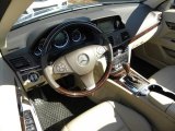 2011 Mercedes-Benz E 350 Cabriolet Almond/Mocha Interior