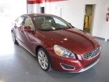 Flamenco Red Metallic Volvo S60 in 2011