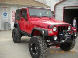 2004 Jeep Wrangler Flame Red