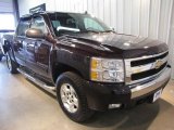 Dark Cherry Metallic Chevrolet Silverado 1500 in 2008