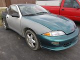 Medium Green Metallic Chevrolet Cavalier in 1999