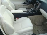 2010 Lexus IS 350C Convertible Ecru Beige Interior