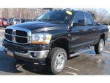 2006 Black Dodge Ram 2500 SLT Quad Cab 4x4 #45395596