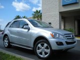 Iridium Silver Metallic Mercedes-Benz ML in 2010