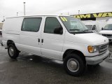 2000 Oxford White Ford E Series Van E250 Commercial #45496888