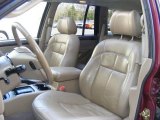 2002 Jeep Grand Cherokee Limited 4x4 Sandstone Interior