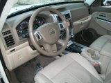 2009 Jeep Liberty Limited 4x4 Pastel Pebble Beige Mckinley Leather Interior