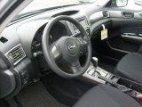 2011 Subaru Forester 2.5 X Black Interior