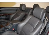 2008 BMW 3 Series 335i Convertible Black Dakota Leather Interior