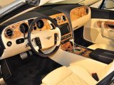 2010 Bentley Continental GTC Mulliner Magnolia/Imperial Blue Interior