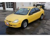 2002 Solar Yellow Dodge Neon SXT #45497606
