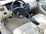 2002 Honda Accord SE Coupe Ivory Interior
