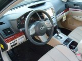 2011 Subaru Legacy 2.5i Limited Warm Ivory Interior