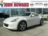 2010 Pearl White Nissan 370Z Sport Touring Coupe #45561422