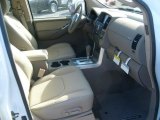 2011 Nissan Pathfinder Silver 4x4 Cafe Latte Interior