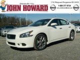 2011 Winter Frost White Nissan Maxima 3.5 SV Sport #45561426