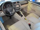 2012 Volkswagen Eos Lux Cornsilk Beige Interior