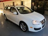 2009 Volkswagen Jetta SEL SportWagen Front 3/4 View