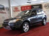 2009 Obsidian Black Pearl Subaru Forester 2.5 X Premium #45498874