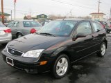 2007 Pitch Black Ford Focus ZX3 SES Coupe #45450728