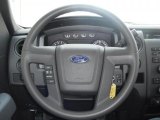 2011 Ford F150 XL SuperCab 4x4 Steering Wheel