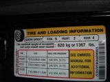 2011 Ford Explorer Limited 4WD Info Tag